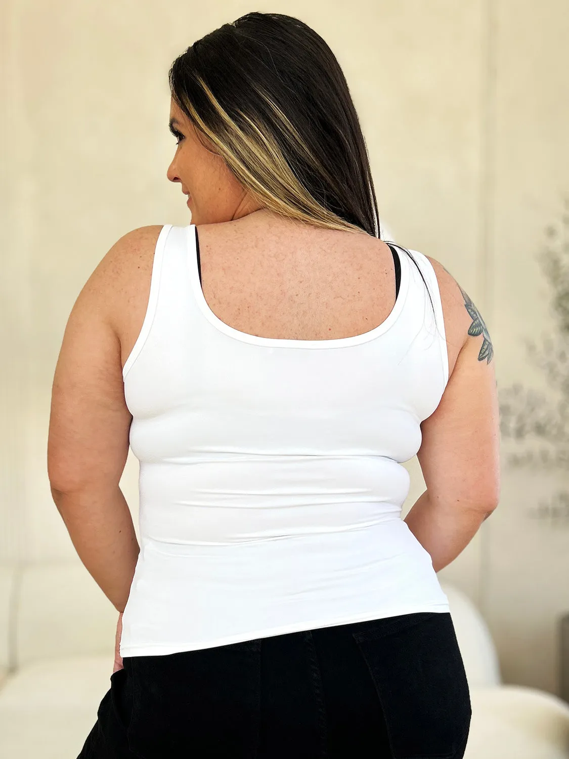 Basically Perfect Wide Strap Tank