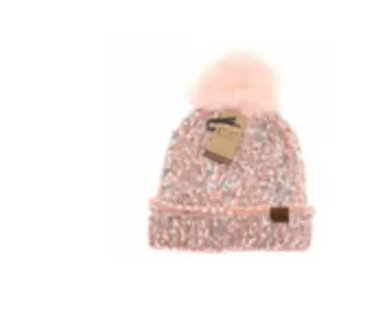 CC Beanie Pom Lined Popcorn Fur