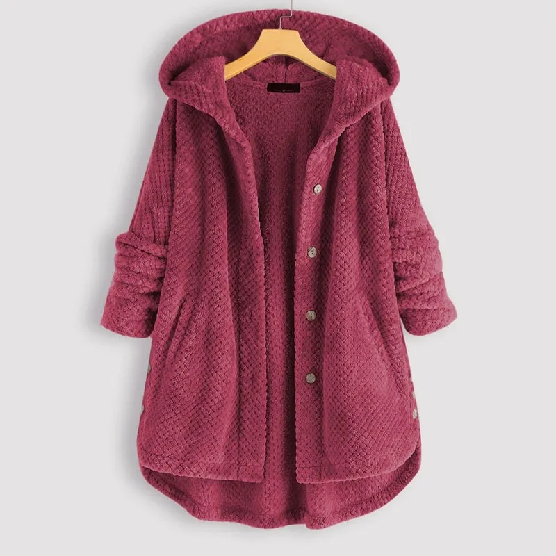 Cozy - Cozy oversized hoodie vest for warm winter days
