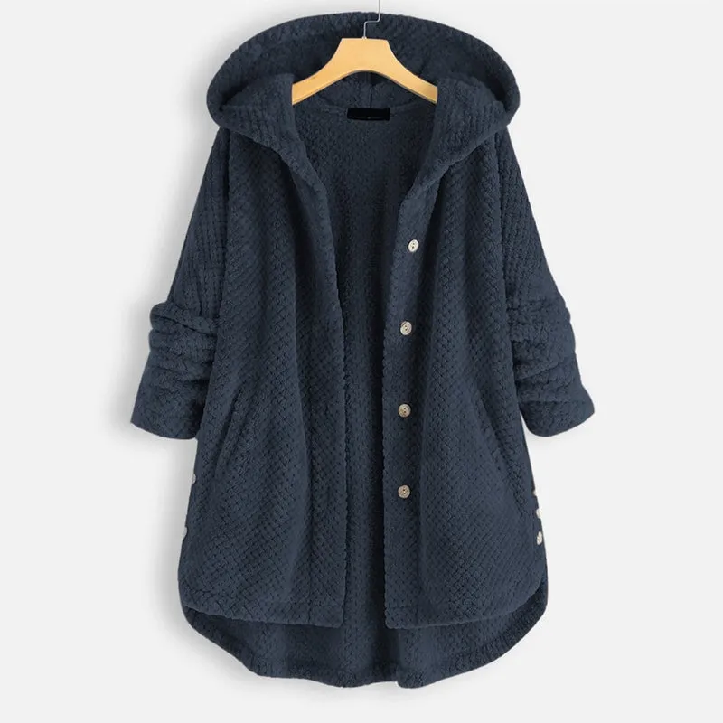 Cozy - Cozy oversized hoodie vest for warm winter days