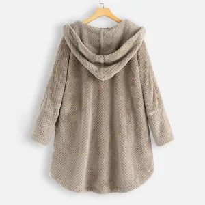 Cozy - Cozy oversized hoodie vest for warm winter days