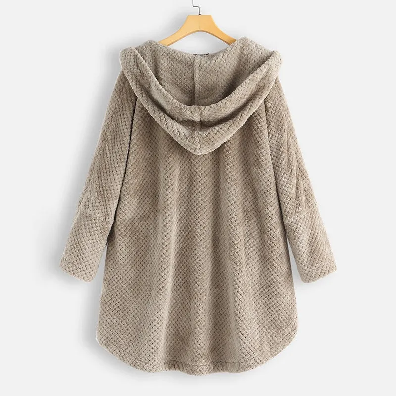 Cozy - Cozy oversized hoodie vest for warm winter days