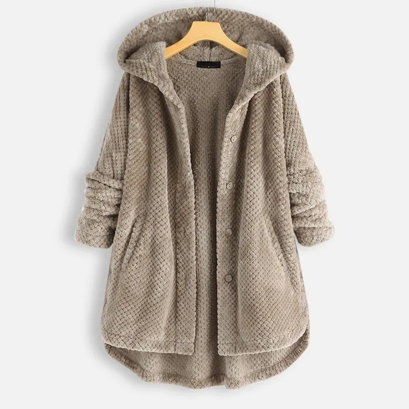 Cozy - Cozy oversized hoodie vest for warm winter days