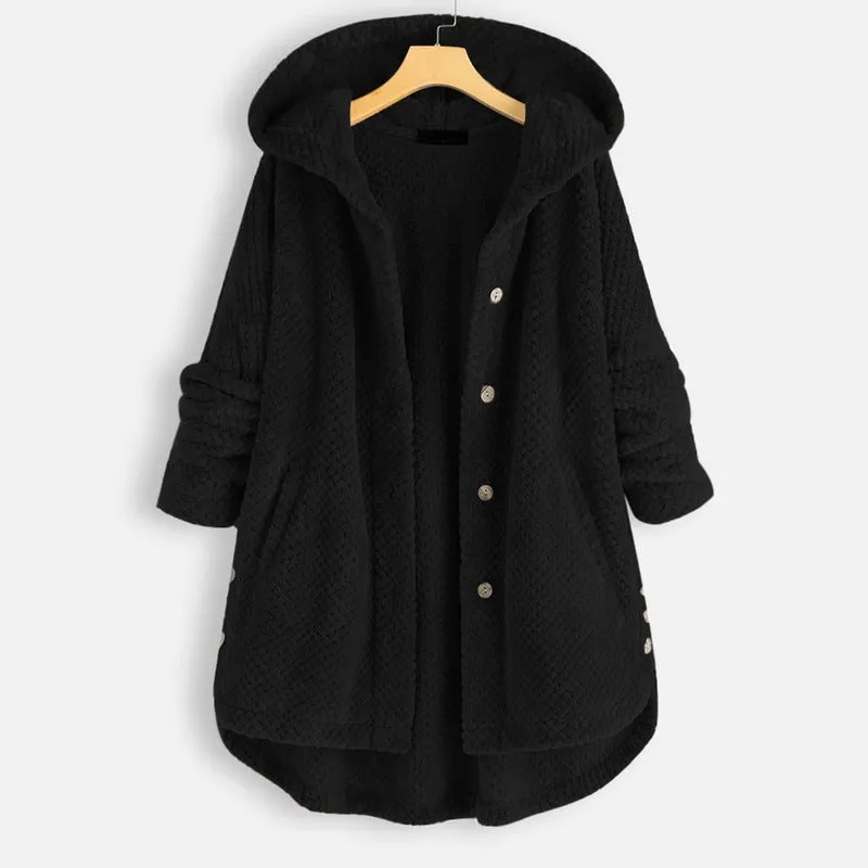 Cozy - Cozy oversized hoodie vest for warm winter days