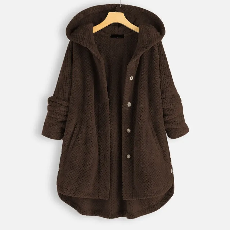 Cozy - Cozy oversized hoodie vest for warm winter days