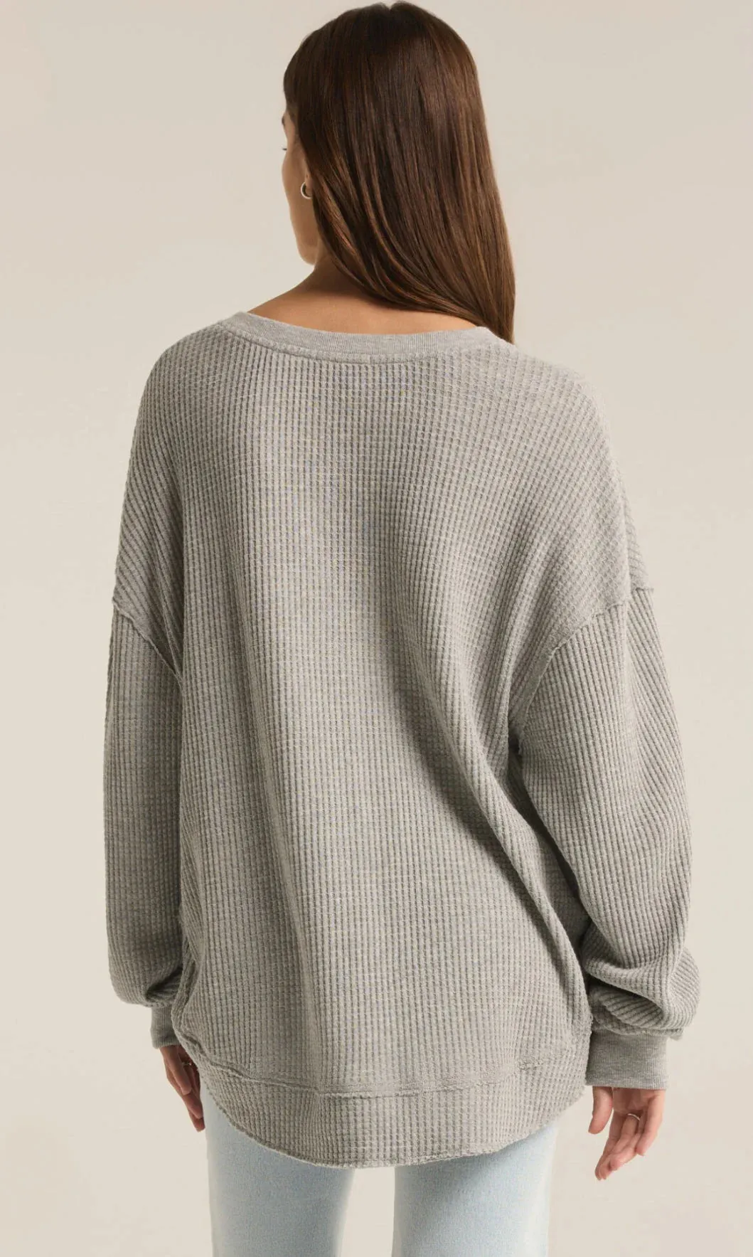 Cozy Waffle Henley
