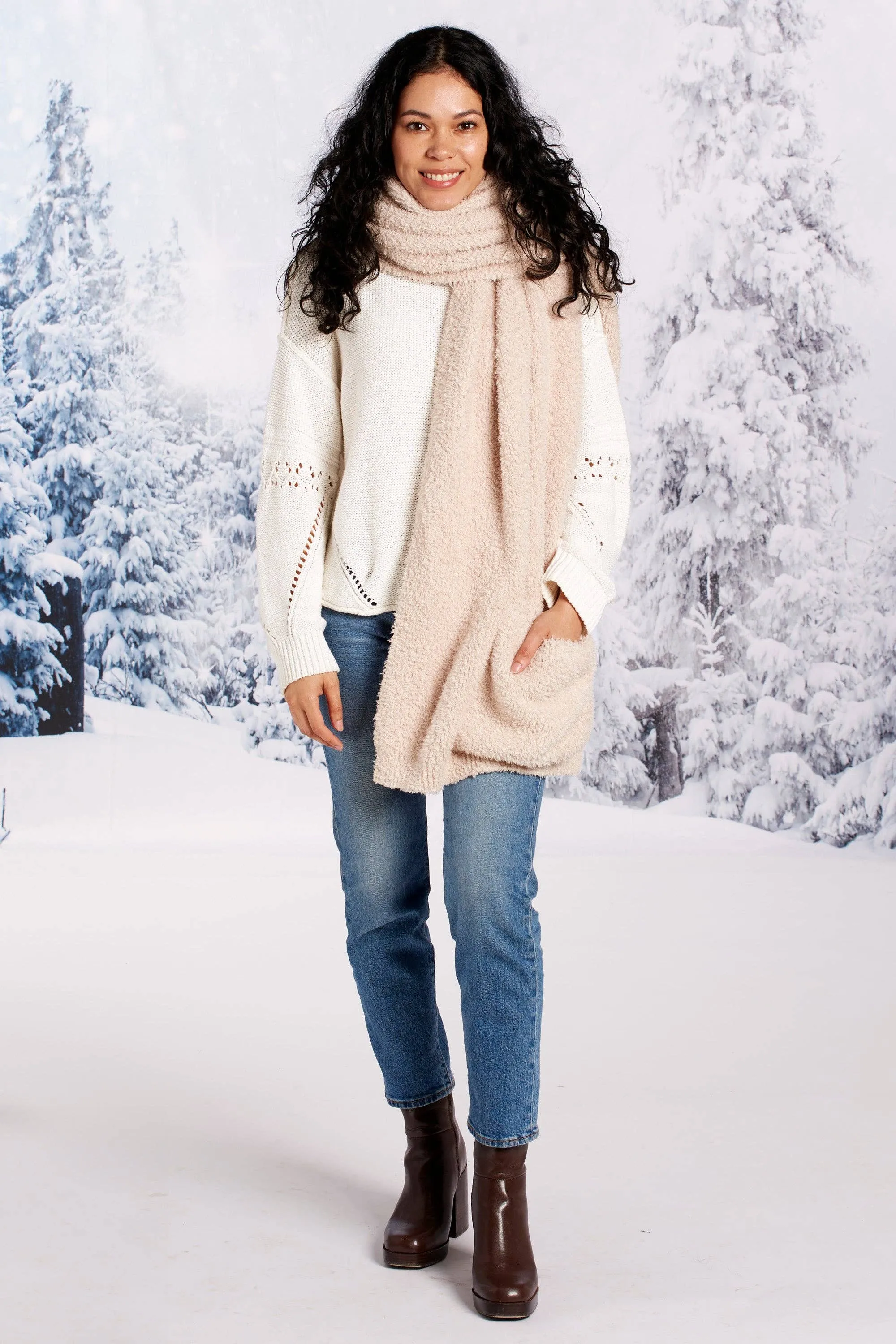 Cozy Wrap - Cream
