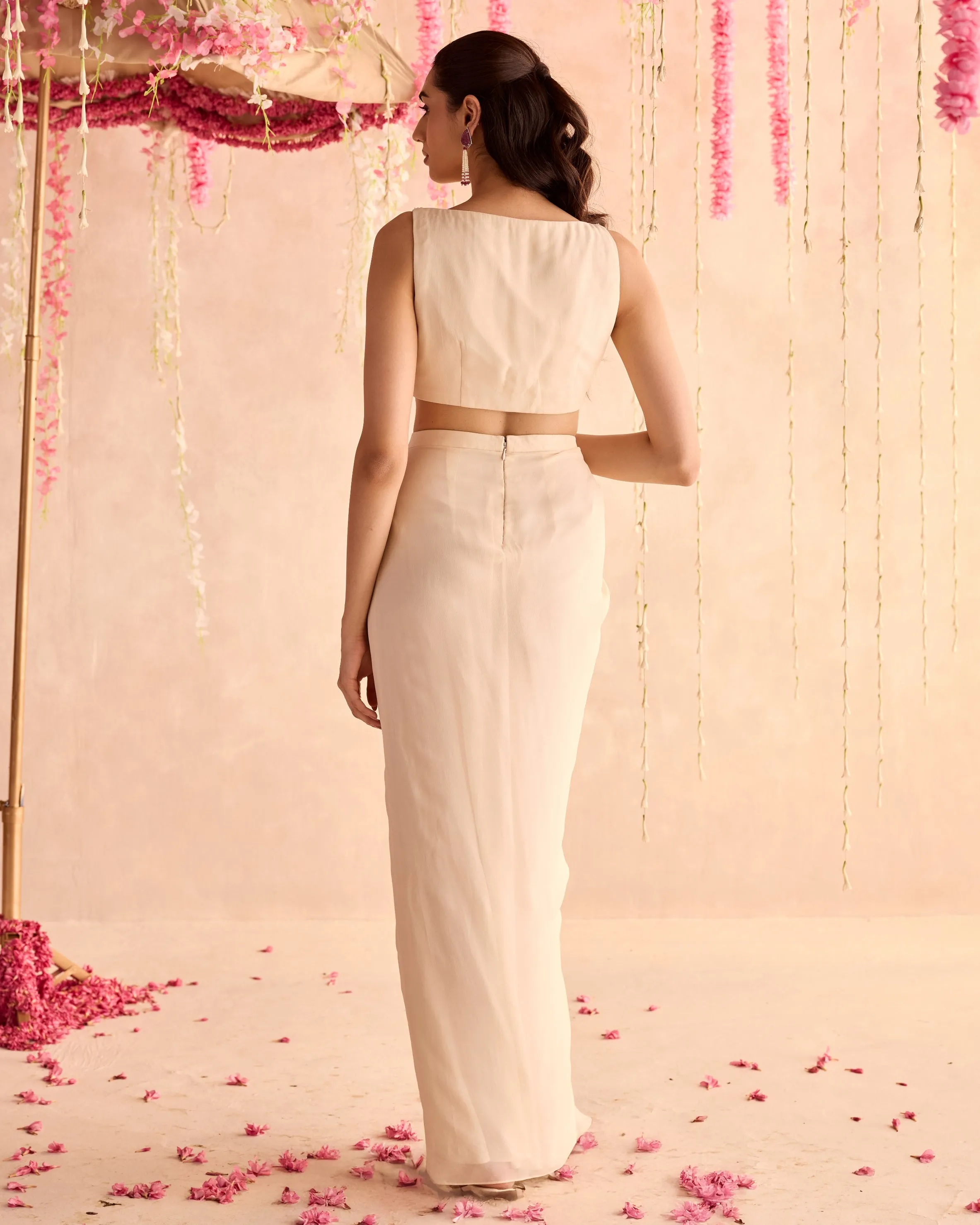 Daffodil Cape Skirt Set