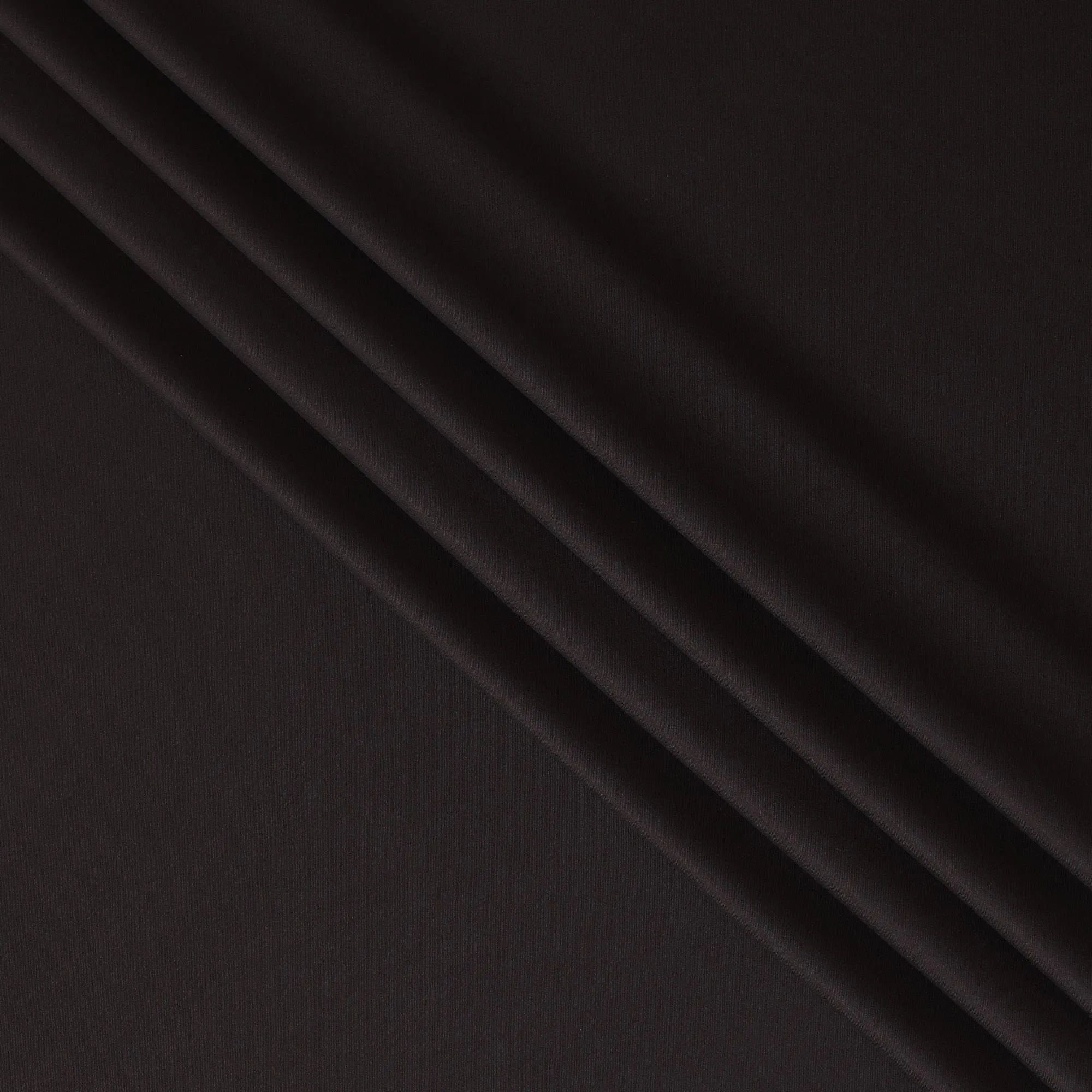 Dark brown Plain Premium pure Italian Super 150's wool suiting fabric-D16468