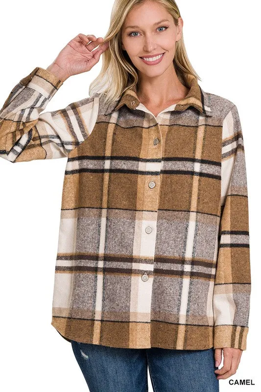 Emma Plaid Shacket