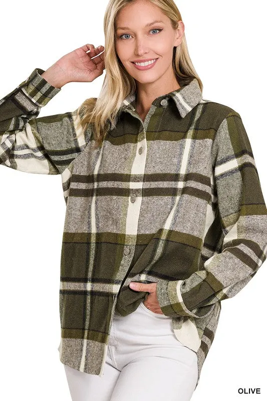 Emma Plaid Shacket
