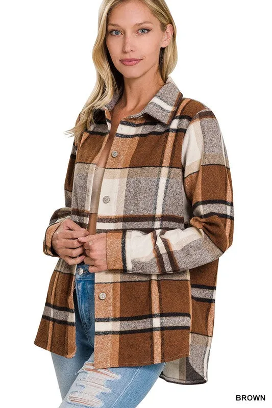 Emma Plaid Shacket