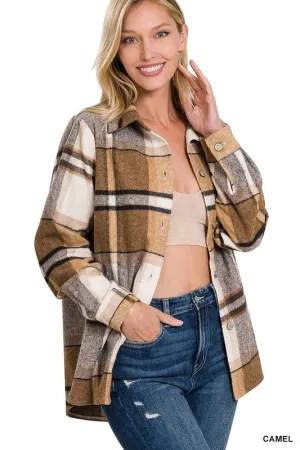 Emma Plaid Shacket