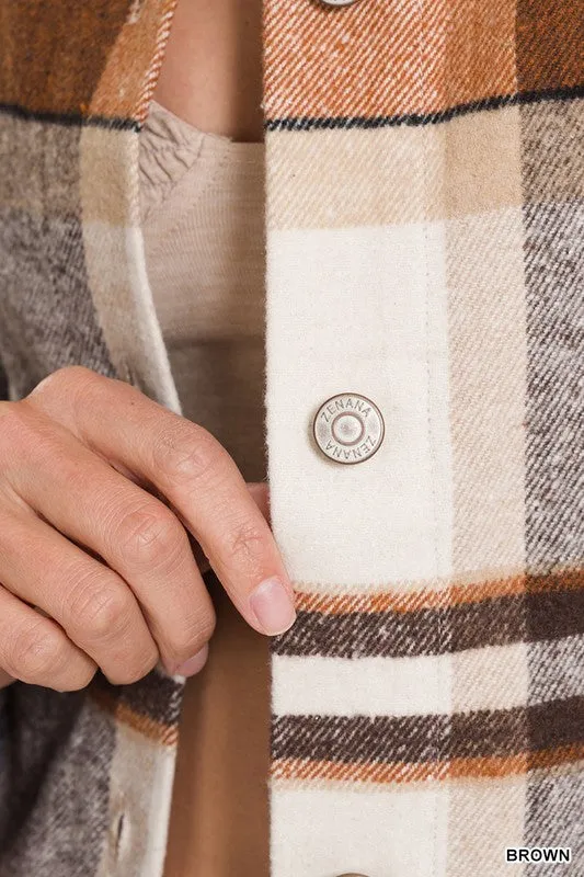 Emma Plaid Shacket
