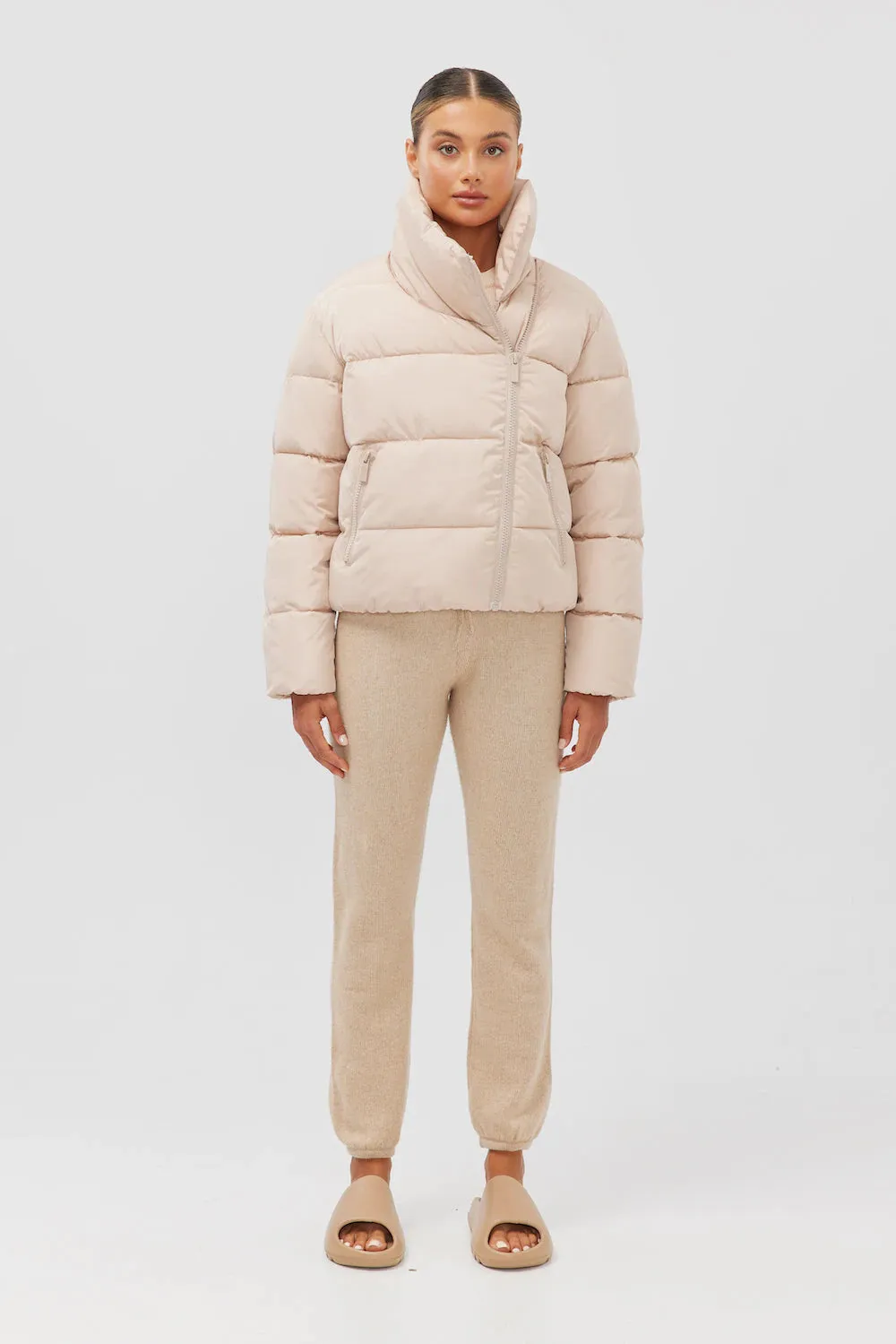 Jupiter Puffer Jacket Crem Brulee
