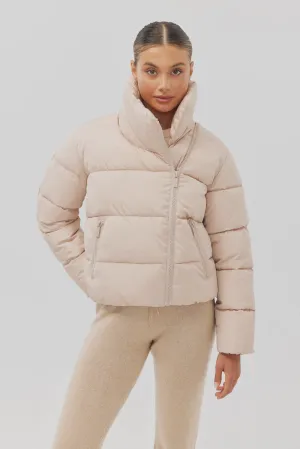 Jupiter Puffer Jacket Crem Brulee