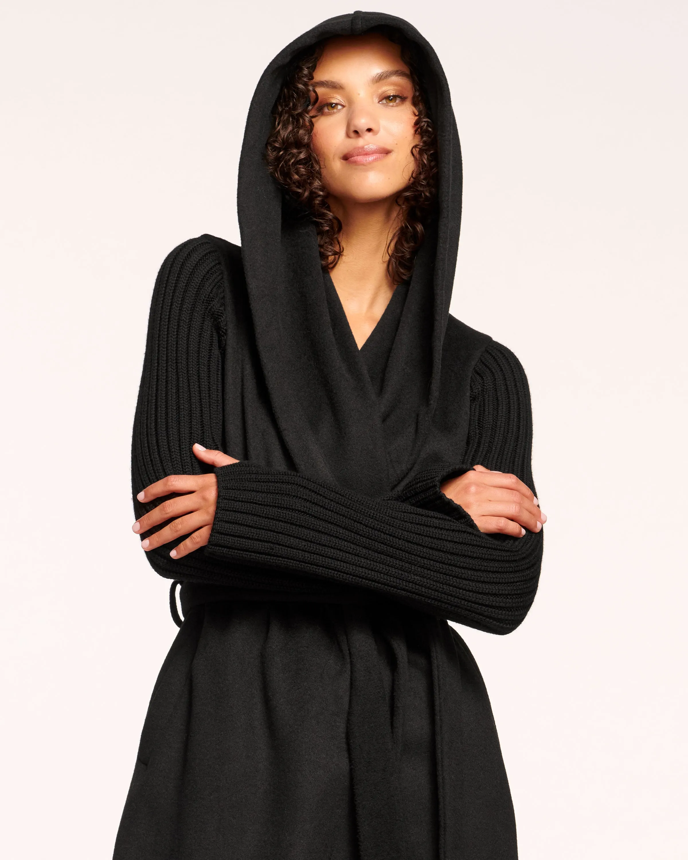 Kiah Wrap Oversized Coat
