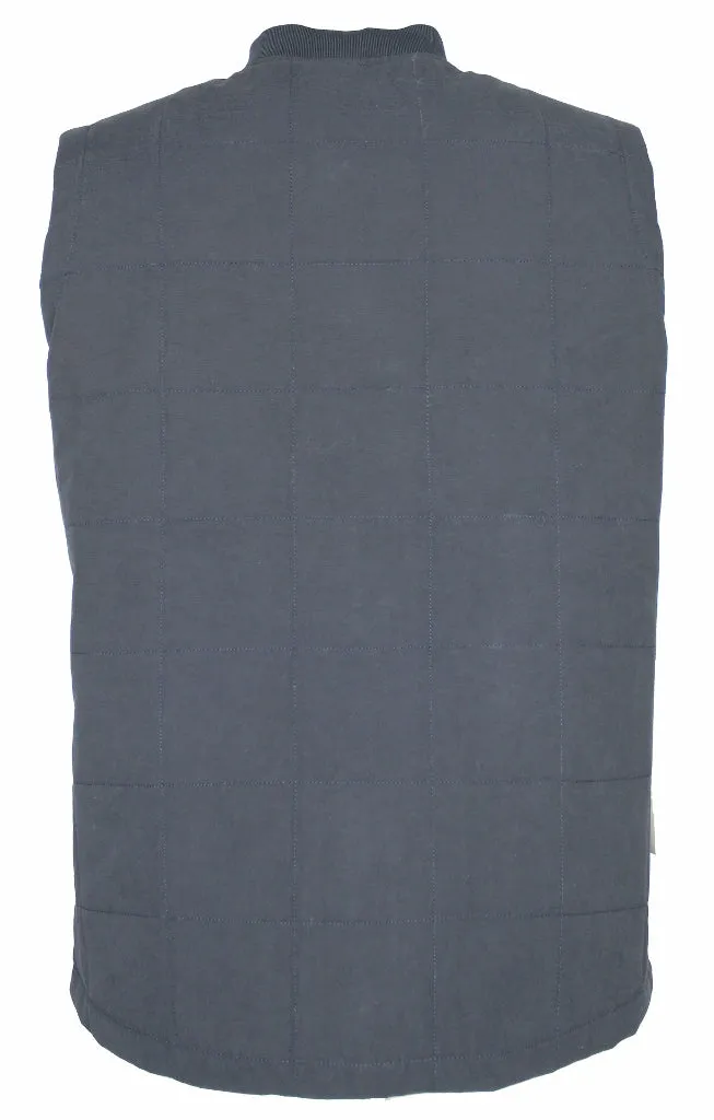 Men's Canvas Puffer Vest