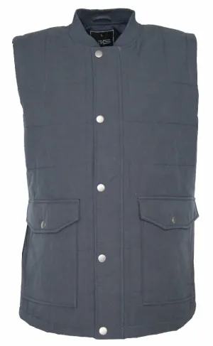 Men's Canvas Puffer Vest
