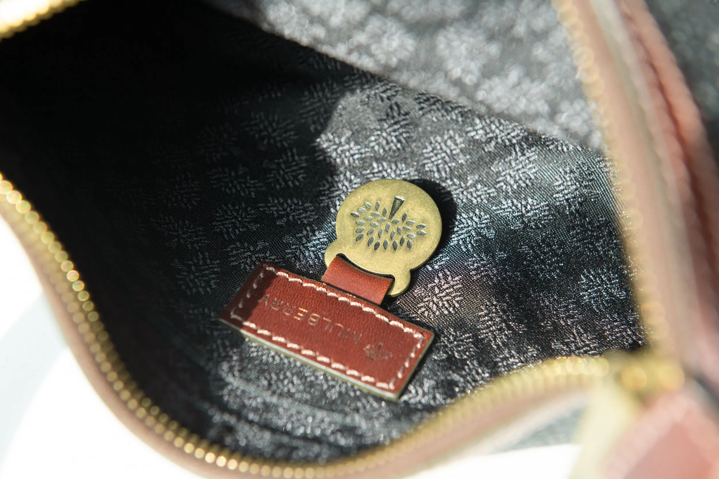 Mulberry Black Leather Small Shoulder Bag