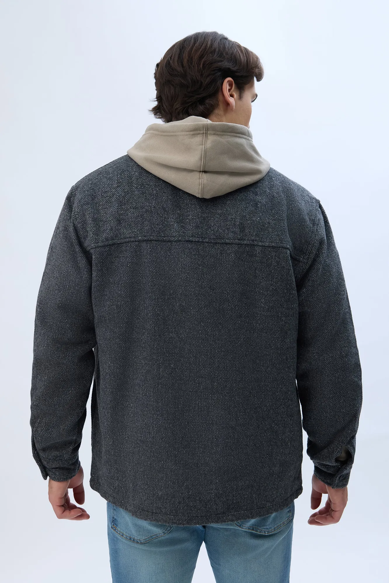 North Western Zip-Up Shacket