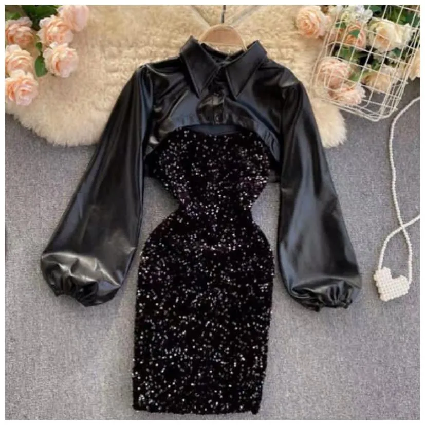 Rio De Janeiro Sequined Dress
