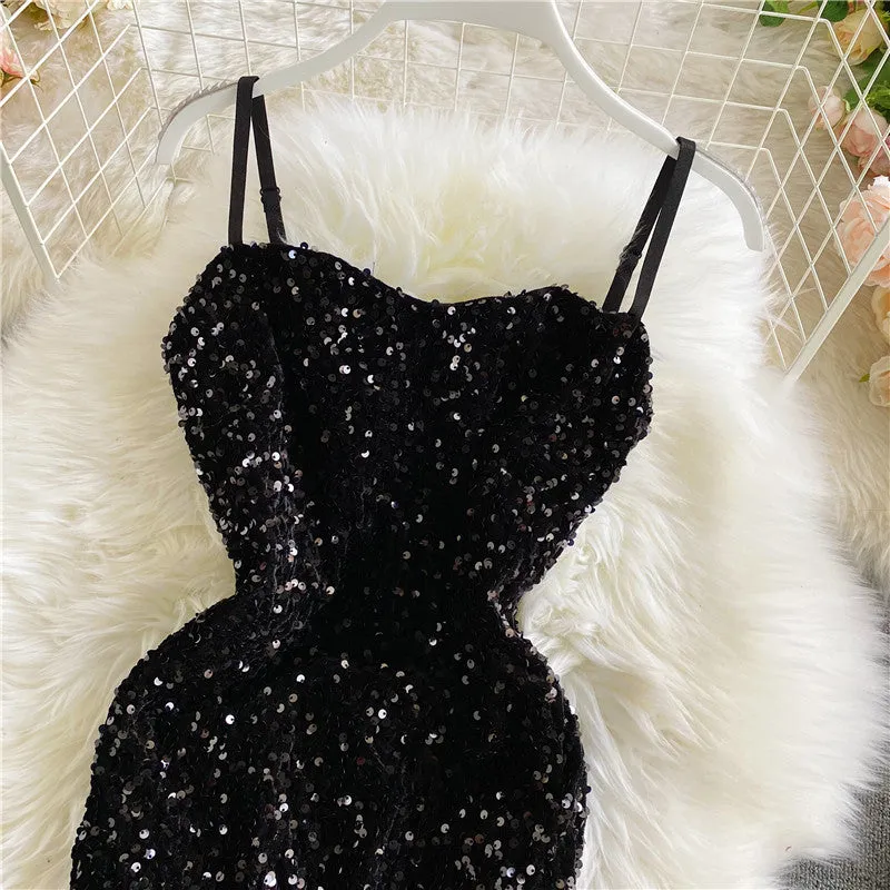 Rio De Janeiro Sequined Dress