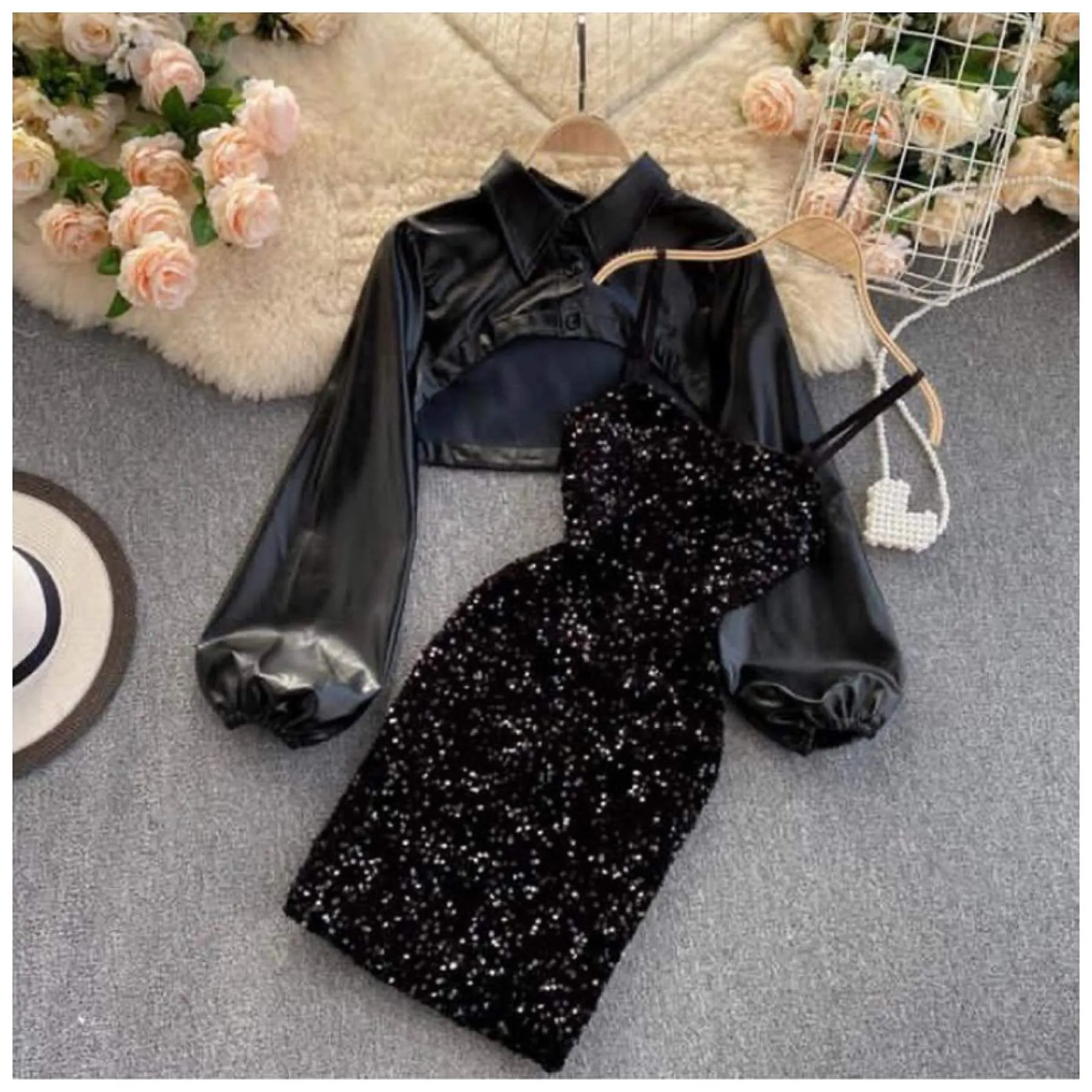 Rio De Janeiro Sequined Dress