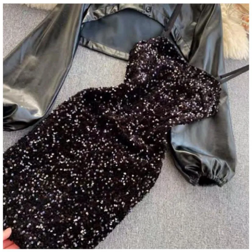 Rio De Janeiro Sequined Dress