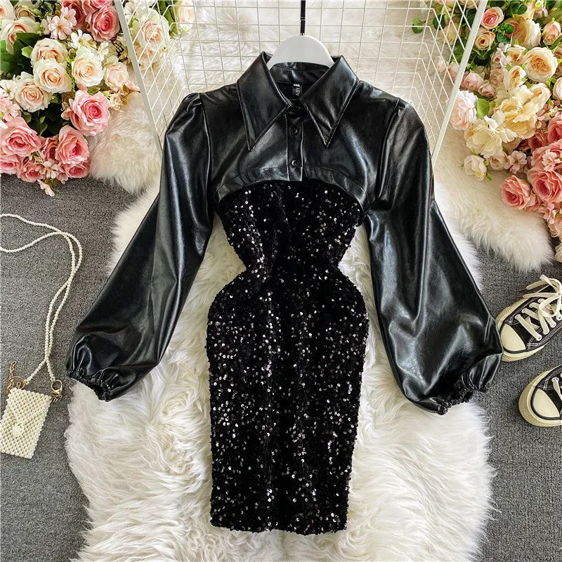 Rio De Janeiro Sequined Dress