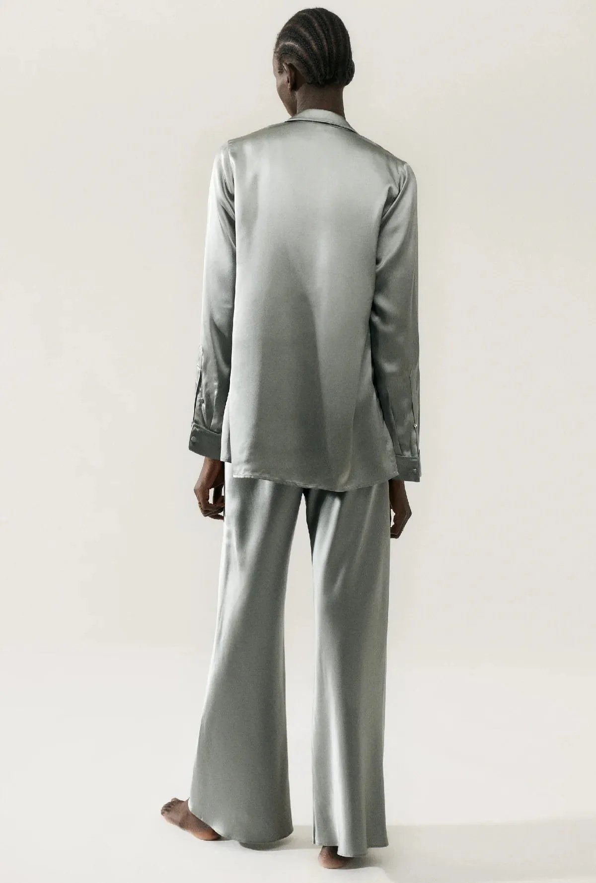 Silk Laundry Relaxed Blazer Moon