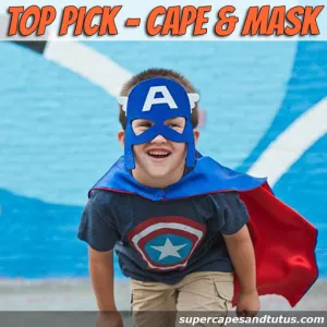 Superhero Cape and Mask - Superhero Cape and Mask Costume - Superhero Birthday Party Favors