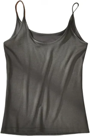 Tank Top for Women,U-Neck Sleeveless Camisole, Breathable Summer Undershir for Casual Beach Vacation