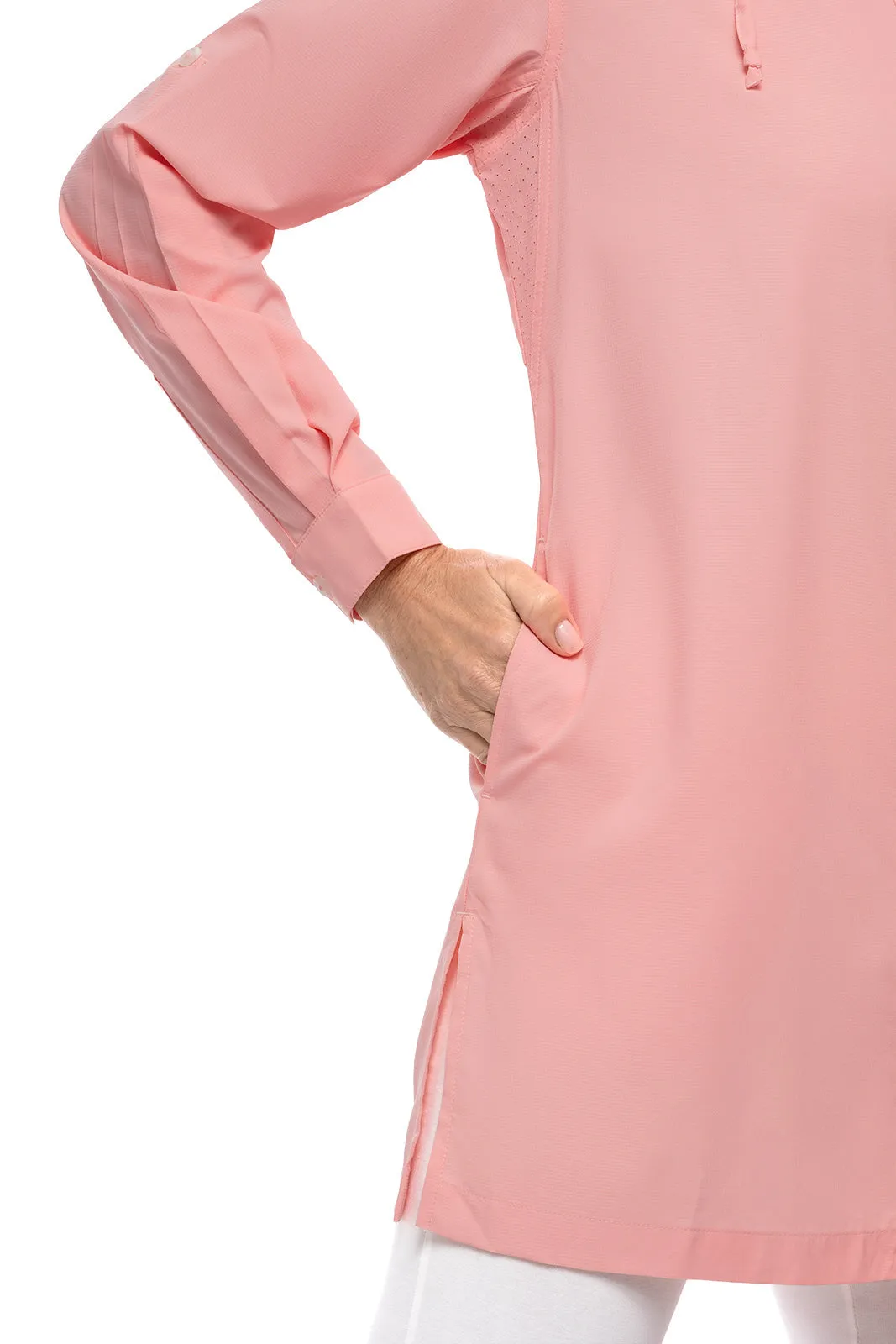 Women's Iztapa Beach Shirt  |  Peachy Pink