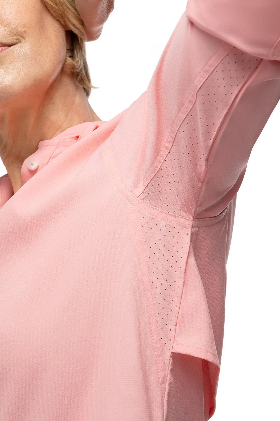 Women's Iztapa Beach Shirt  |  Peachy Pink