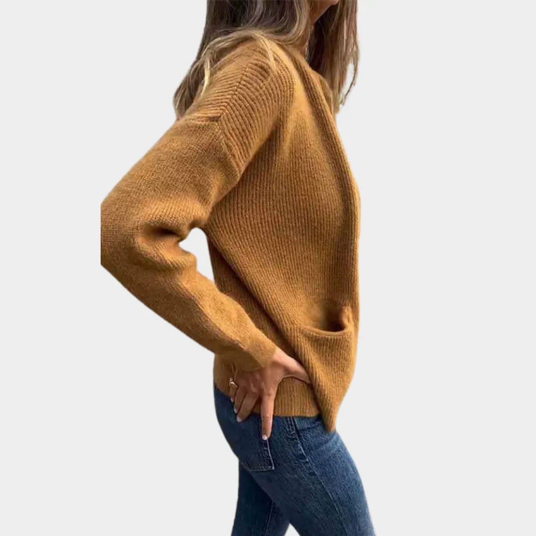 Women's Long Sleeve Knitted Cardigan  Casual Outerwear  Pockets  Multiple Colours
